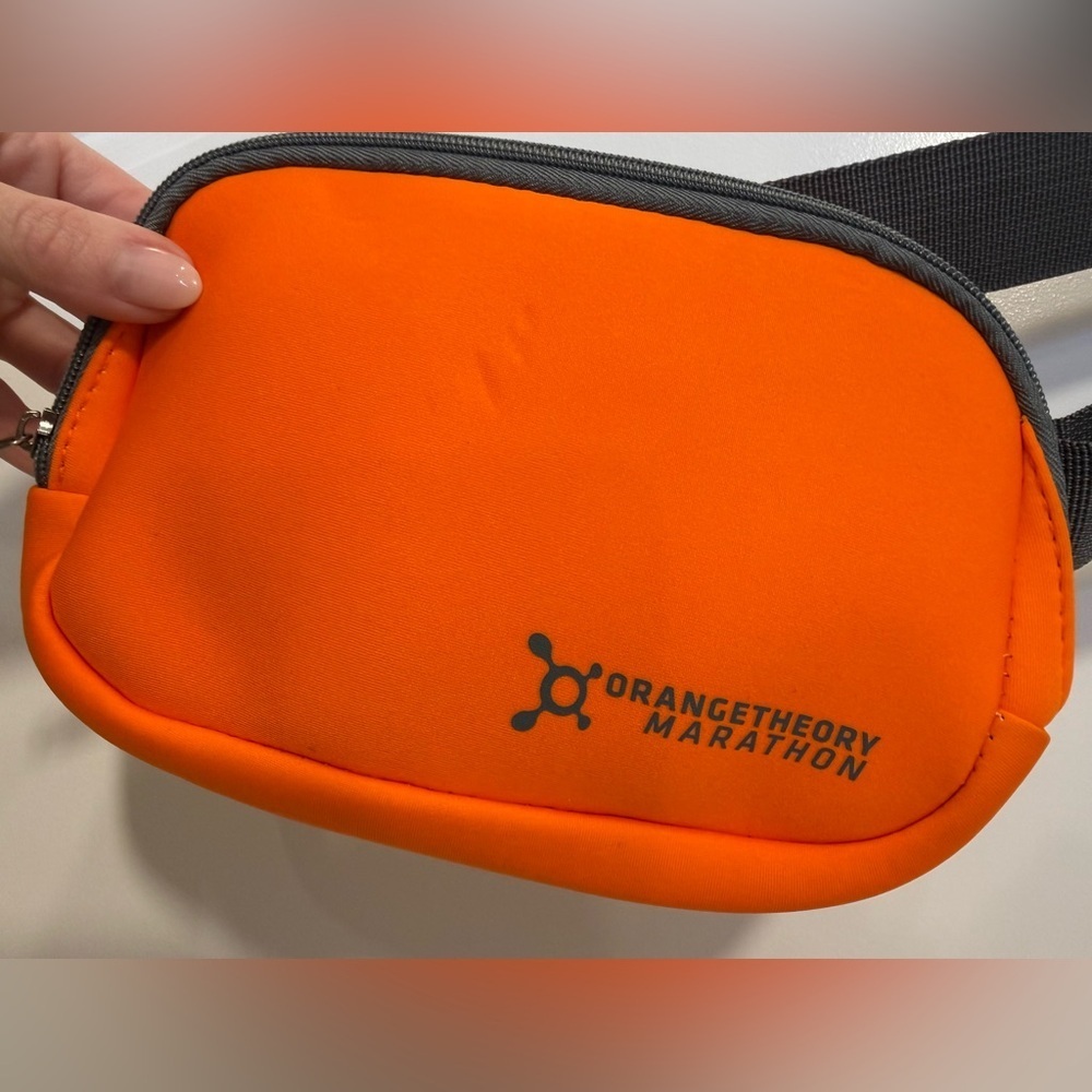 Orangetheory Marathon Orange Crossbody Belt Bag - Picture 2 of 6